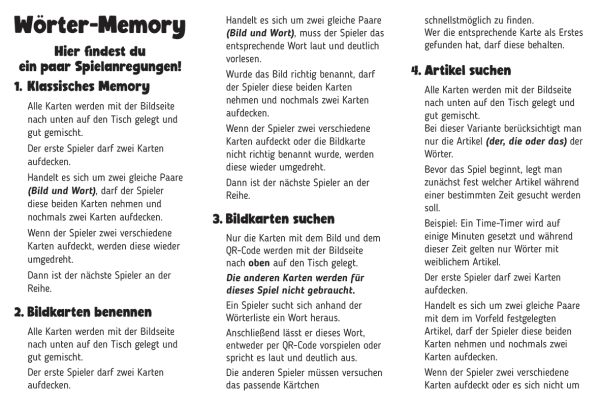 MEMORYBOX - Teil 2